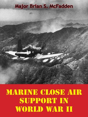 cover image of Marine Close Air Support In World War II